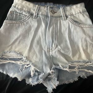 jean shorts